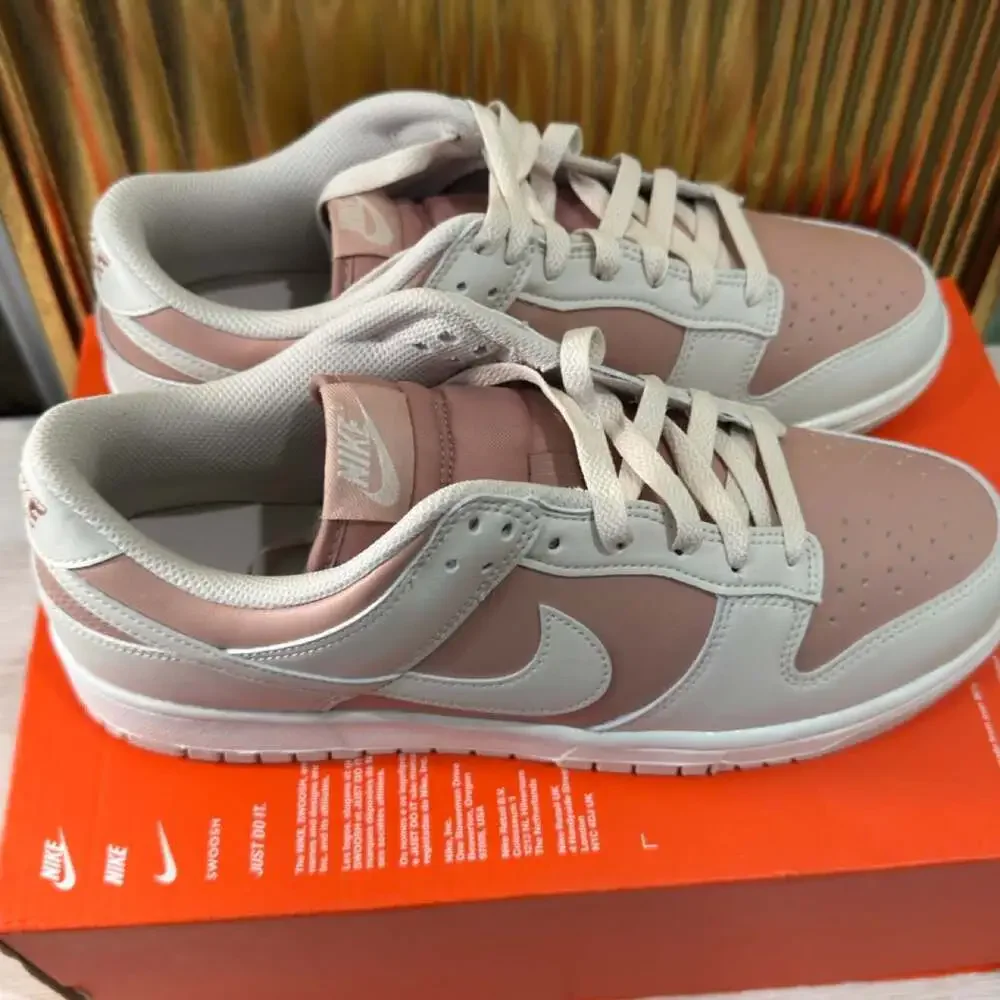 Nike Dunk Low Particle Pink Rosewood Women’s Sneakers – Size 11